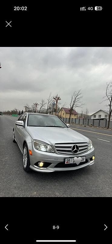 мерседес с класс 2005: Mercedes-Benz C-Class: 2009 г., 3 л, Автомат, Бензин, Седан — 6