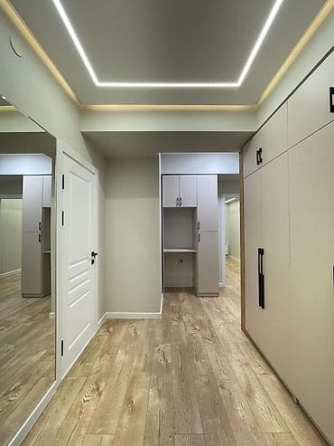 70: 2 комнаты, 70 м², Кок-Жар мкр 12 этаж, Евроремонт — 7