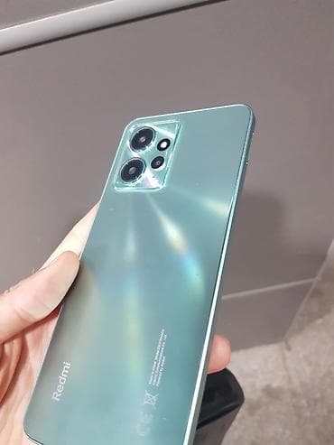 apple 9: Redmi, Redmi Note 12, Б/у, 128 ГБ, цвет - Зеленый, 2 SIM — 2