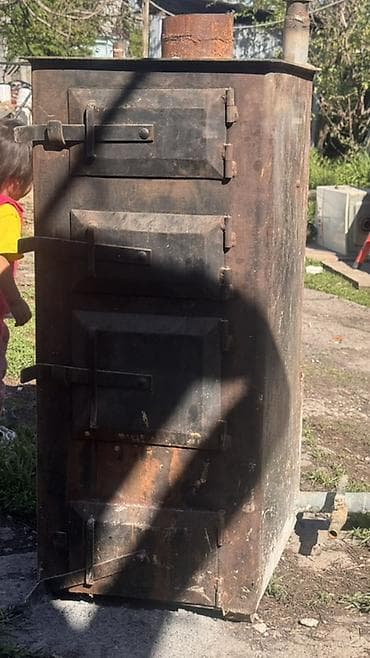 котёл печка: Металлическая твердотопливная печь/котёл/ печка/ уголь/ комур/ отун/ — 1