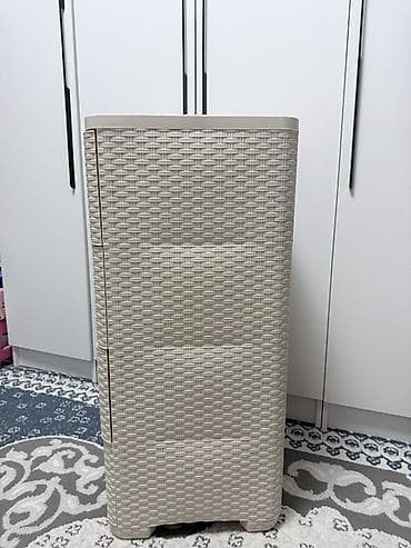 Комод для ванны, Б/у, Без раковины, Пластик, цвет - Бежевый, Самовывоз — 2