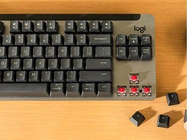logitech mx keys: Клавиатура, Logitech, Механическая, Bluetooth, Проводное подключение, Размер: 80% — 5