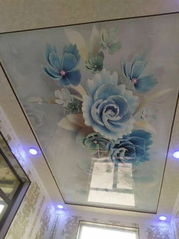 гарнитур для зала бу: Натяжной потолок+Нат потолок!любой сложности,120 — 17