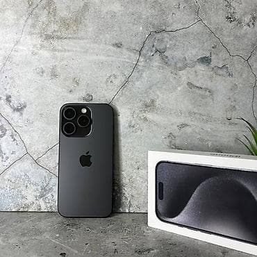 IPhone 15 Pro, Б/у, Черный, Коробка