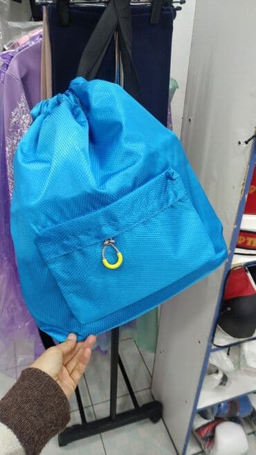 рюкзак для компьютера: Сумка для бассейна качество супер Отсек для мокрой одежд, сухой — 2