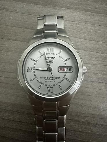 Аксессуары: Seiko 5 Automatic 7S36-01R0 — модель начала–середины 2000-х годов с — 2