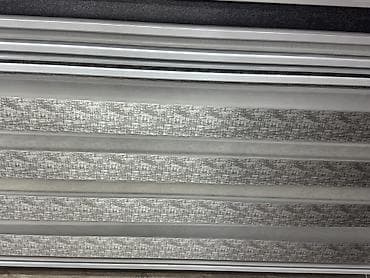 Рулонные шторы «день‑ночь» с зебра‑полотном. - Конструкция