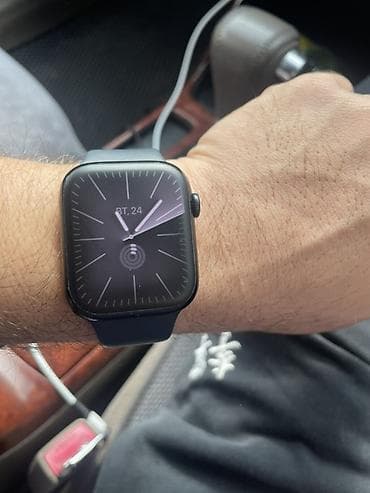 m 52: Apple Watch Series 7 45mm темно синий состояние хорошая комплект — 1