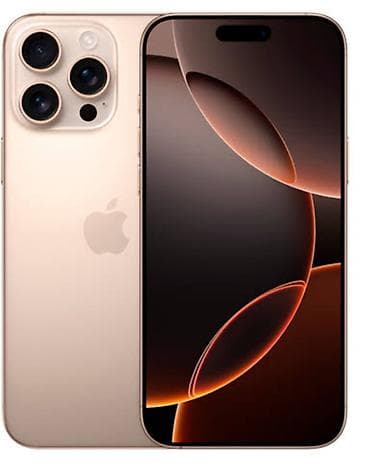 hk 9 pro: IPhone 16 Pro Max, Новый, 256 ГБ, Золотой, Чехол, 100 % — 2