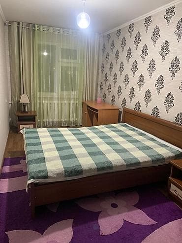 3 комнаты, 3 мкр Собственник, Семейным, от 6 месяцев, С мебелью полностью — 8