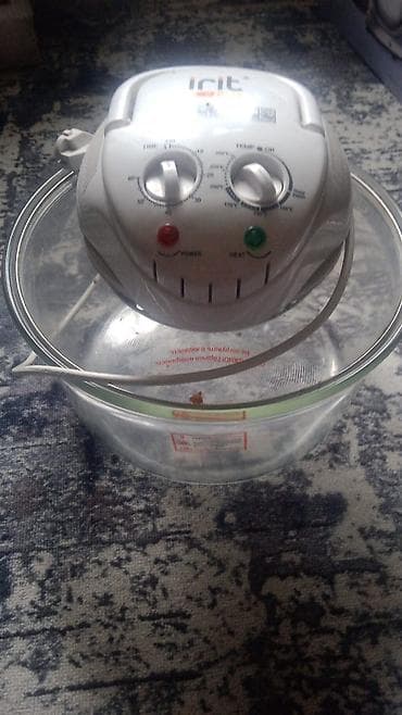 апарат фри: Аэрогриль Irit - Тип: электрический аэрогриль с крышкой‑нагревателем — 1