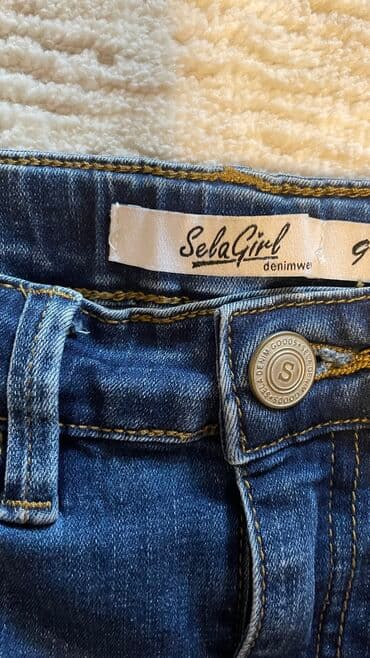 джинсы голубые: Рубашка — 4