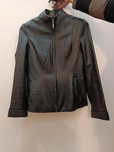 second hand obuv: Кожанный пиджак в отличном состоянии, размер 44 — 1