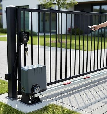 Комплект автоматики для откатных ворот с максимальной нагрузкой до