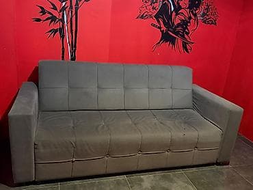 retro divan per page 40: Прямой диван, Б/у — 4