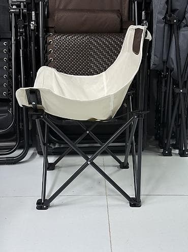 походный стул: Походный складной стул, Новый, Другой материал, цвет - Зеленый — 5