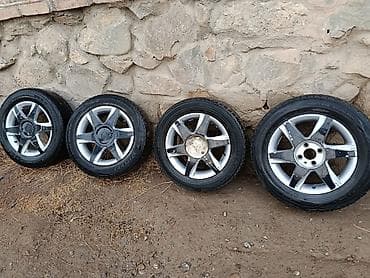 дюбель кабина: Колеса в сборе R 15, Зима, Комплект, Литые, отверстий - 4 — 2