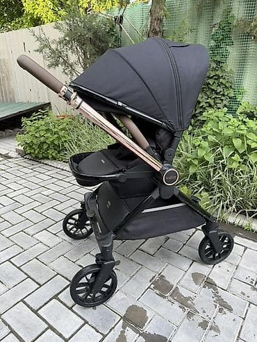 Прогулочная коляска Kidilo (бренд на шильдике), цвет — чёрный с — 7
