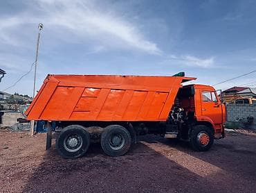 спальные гарнитур б у: КАМАЗ 6520 самосвал, оранжевый - Колесная формула 6x4 - — 2