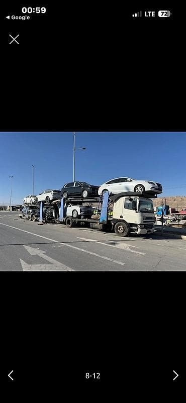 corolla s: Тягач, DAF, Сar carrier trailer — 8