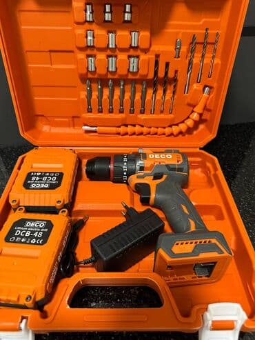 kason шуруповерт: ШУРУПОВЕРТ бесщёточный Фирмы: DECO Отличное Качество Два положения — 2