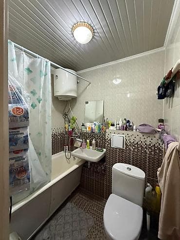 Кыймылсыз мүлк: 1 бөлмө, 33 м², 104-серия, 4 кабат, Косметикалык ремонт — 3