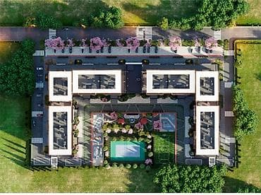 2комнат: 2 комнаты, 52 м² — 1