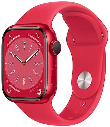 soni psp: Apple Watch series 8 (цвет Product Red) с комплектным спортивным — 1