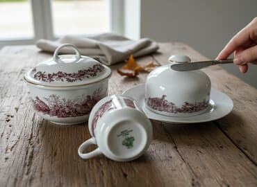 детское питание оптом: Фарфор ГДР идеальн сост Сахарница 1 000 сом Масленка 500 сом — 1