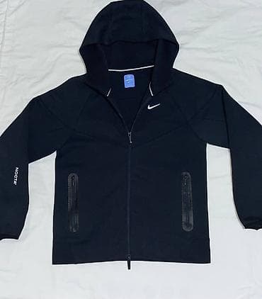 парные одежда: Толстовка с капюшоном Nike NOCTA, цвет синий - Коллекция NOCTA — 1