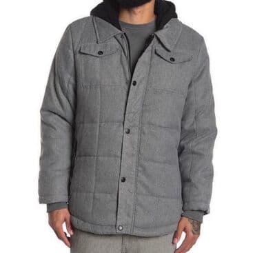 button куртки бишкек: Urban Republic. Fleece Lined Light Shirt Jacket. Куртка-рубашка в — 3