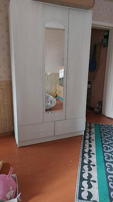 Шифоньер, шкаф для одежды, Прямой, ЛДСП