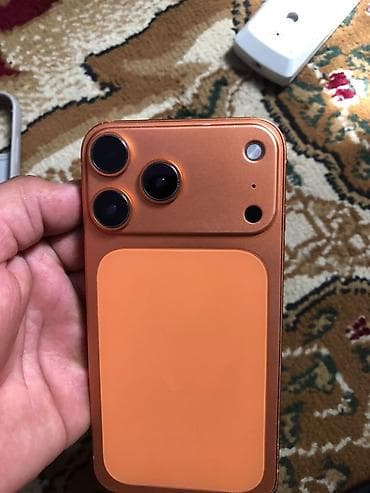 iphone xp: IPhone 17 Pro, Б/у, 64 ГБ, Оранжевый, 80 % — 3
