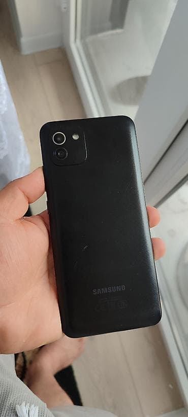 куплю бу телефоны: Samsung Galaxy A03, Б/у, 64 ГБ, цвет - Черный, 2 SIM — 9