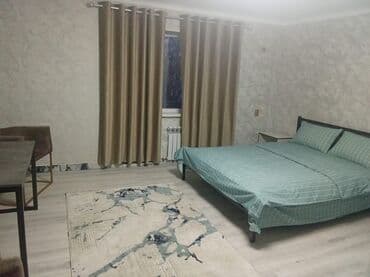 квартиры по суточно бишкек: 50 м², С мебелью — 9