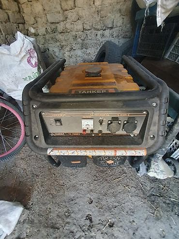 Все для дома и сада: Бензиновый генератор ТАНКЕР TK 7500ES - Тип: бензиновый — 2