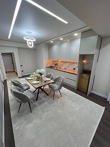 2 комнаты, 52 м², Элитка, 6 этаж, Евроремонт