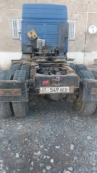 daf tandem: Тягач, Shacman, Тентованный — 4