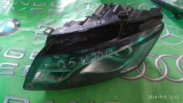фары g05: Передняя левая Фара на БМВ Q5, год выпуска 2012. Ауди — 1