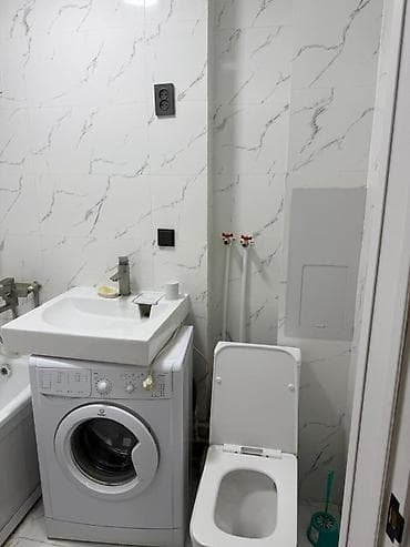 Квартиры: 1 комната, 34 м², ул. Калык Акиева Индивидуалка, 3 этаж, Косметический ремонт — 5