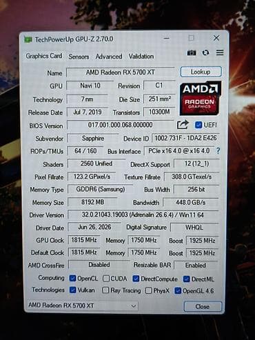 playstation 3 бишкек: ПК үчүн видео карта, Колдонулган, AMD, Radeon RX, 8 ГБ — 6