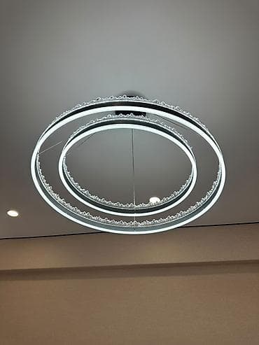 led matrix panel: Новая Люстра светодиодная большая(матово-серая) Размер Большой — 2