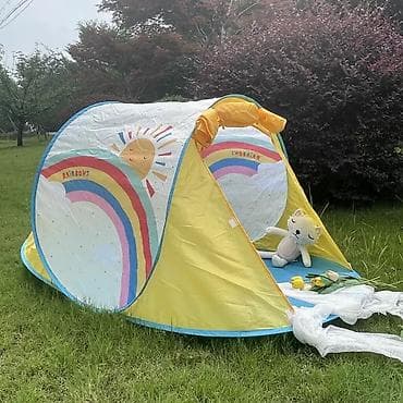 Балдар дүйнөсү: Детская игровая палатка «Радуга» 🌈 Подарите ребенку собственный — 1