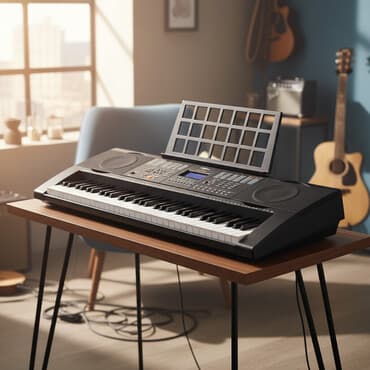 Комузы: Синтезатор/клавишный электронный пианино, 61 клавиша новый в коробке — 1