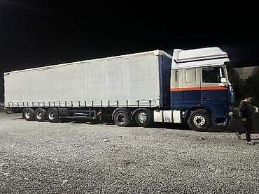 b v d: Тягач, DAF, 2005 г., Тентованный — 2