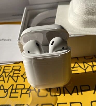 Микрофоны: Вкладыши, Apple, Новый, Беспроводные (Bluetooth), Классические — 1