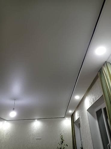 патолки: Натяжной потолок Глянцевое Монтаж — 3