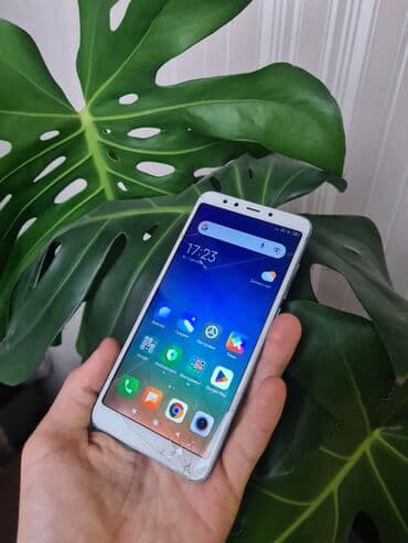 ф5 про: Redmi, Redmi 5, Б/у, 32 ГБ, цвет - Голубой, 2 SIM — 4