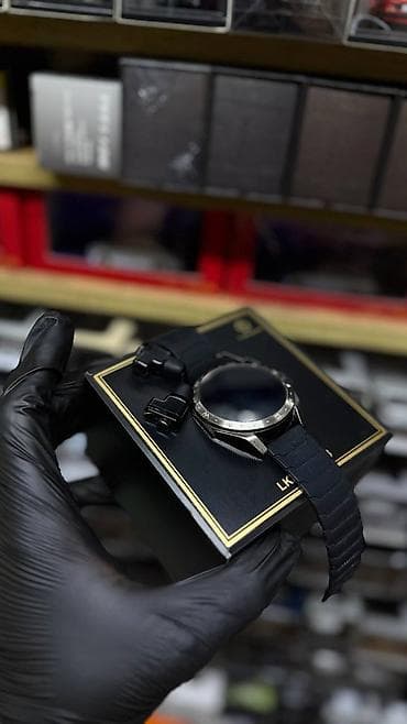 Смарт-часы: Продаю смарт часы наушники зарядку держит неделю — 3