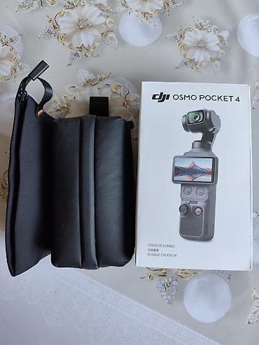 DJI Osmo Pocket 4 — карманная камера со встроенным 3-осевым